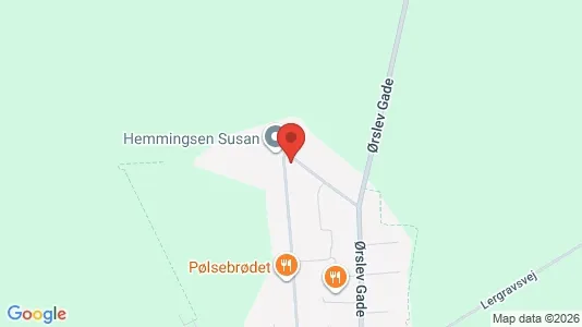 Boligudlejningsejendomme til salg i Ringsted - kort over placeringen