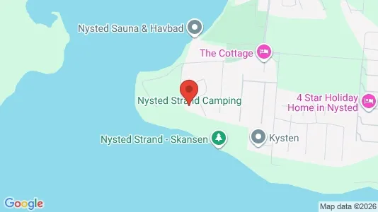 Erhvervslejemål til salg i Nysted - kort over placeringen