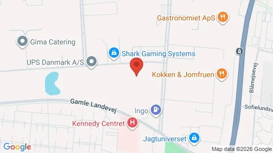 Kontorlokaler til leje i Glostrup - kort over placeringen