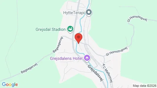 Erhvervslejemål til salg i Vejle Centrum - kort over placeringen