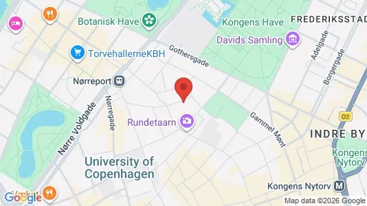 Kontorlokaler til leje i København K - kort over placeringen