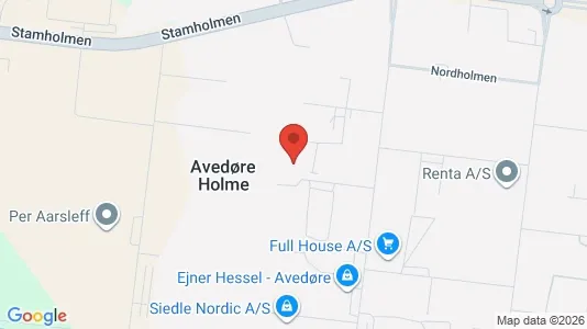 Kontorlokaler til leje i Hvidovre - kort over placeringen