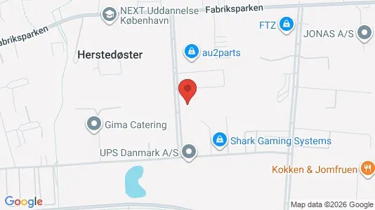 Kontorlokaler til leje i Glostrup - kort over placeringen