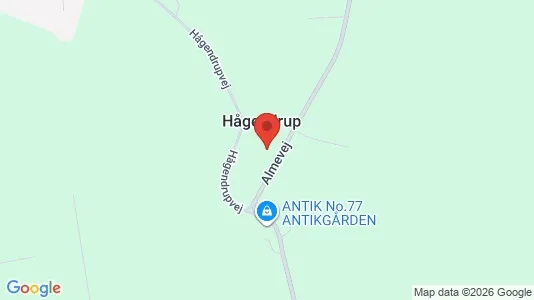 Lagerlokaler til leje i Gilleleje - kort over placeringen