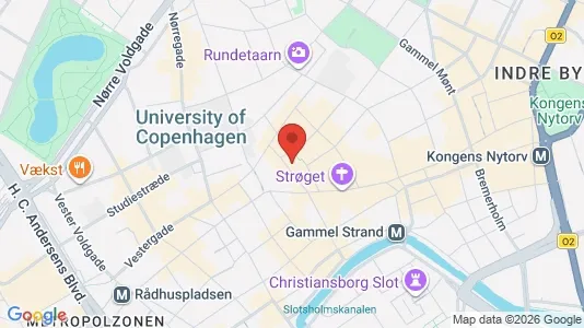 Erhvervslejemål til leje i København K - kort over placeringen