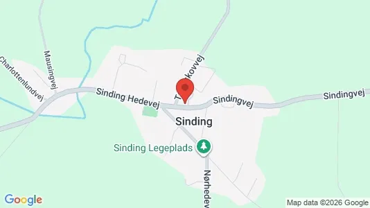 Kontorlokaler til leje i Silkeborg - kort over placeringen