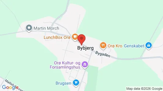 Boligudlejningsejendomme til salg i Orø - kort over placeringen