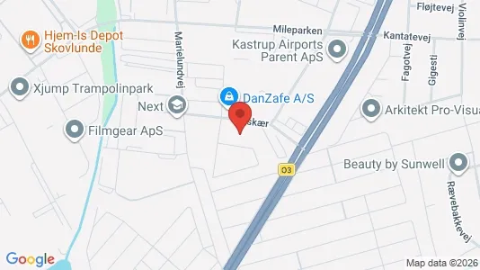 Kontorlokaler til leje i Herlev - kort over placeringen