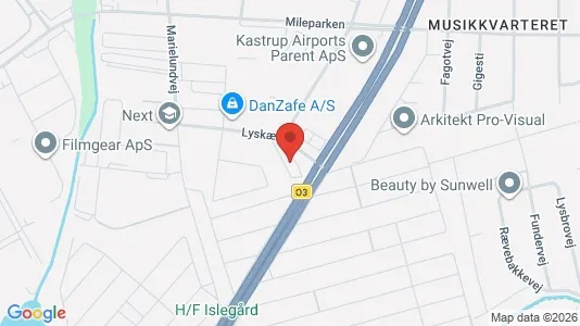 Kontorlokaler til leje i Herlev - kort over placeringen