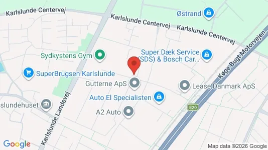 Kontorlokaler til salg i Karlslunde - kort over placeringen