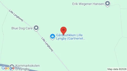 Lagerlokaler til leje i Skævinge - kort over placeringen