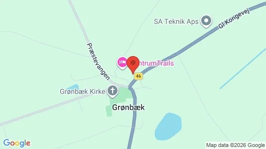 Kontorfællesskaber til leje i Ans By - kort over placeringen
