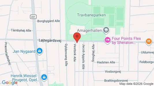 Lagerlokaler til salg i Kastrup - kort over placeringen