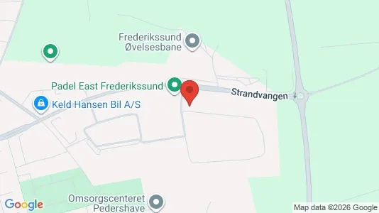 Lagerlokaler til salg i Frederikssund - kort over placeringen