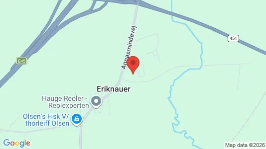 Lagerlokaler til leje i Horsens - kort over placeringen