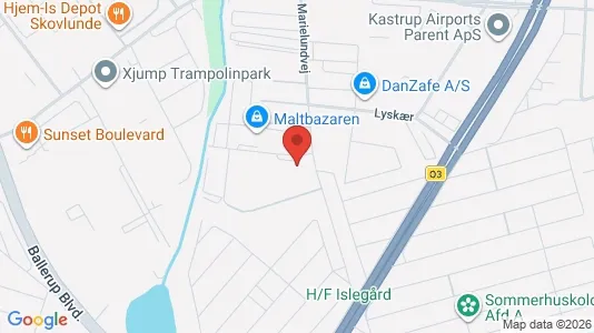 Kontorlokaler til leje i Herlev - kort over placeringen