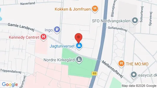 Erhvervsgrunde til leje i Glostrup - kort over placeringen