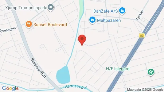 Lagerlokaler til leje i Herlev - kort over placeringen