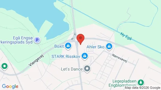 Kontorlokaler til leje i Risskov - kort over placeringen
