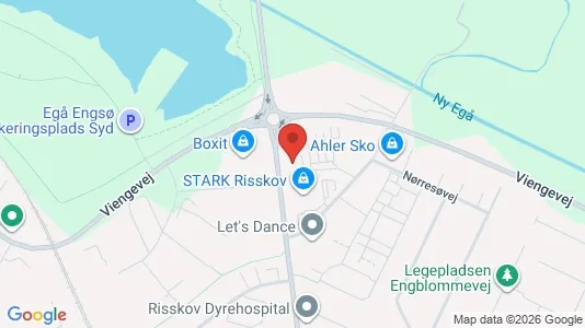 Kontorlokaler til leje i Risskov - kort over placeringen