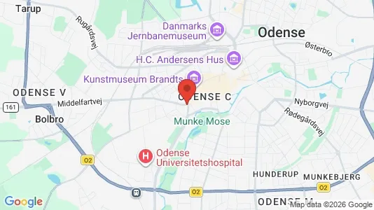 Restaurantlokaler til leje i Vesterbro - kort over placeringen