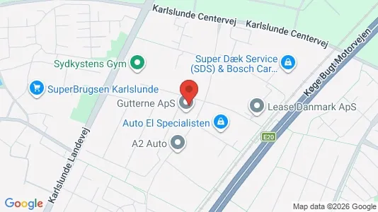 Lagerlokaler til salg i Karlslunde - kort over placeringen