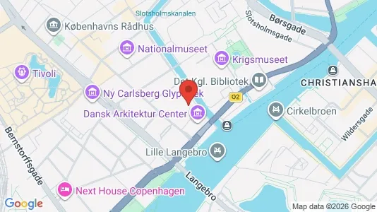 Erhvervslejemål til leje i København K - kort over placeringen