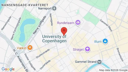 Kontorlokaler til leje i København K - kort over placeringen
