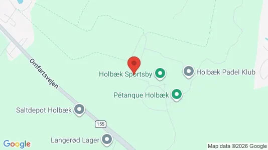 Kliniklokaler til leje i Holbæk - kort over placeringen