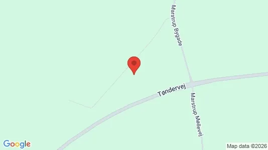 Lagerlokaler til leje i Haderslev - kort over placeringen
