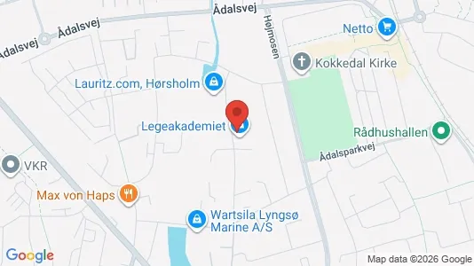 Kontorlokaler til salg i Hørsholm - kort over placeringen