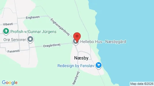 Boligudlejningsejendomme til salg i Orø - kort over placeringen