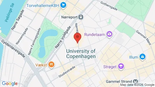 Kontorlokaler til leje i København K - kort over placeringen