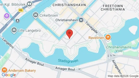 Boligudlejningsejendomme til salg i København K - kort over placeringen