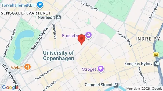 Erhvervslejemål til leje i København K - kort over placeringen
