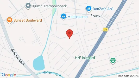 Lagerlokaler til leje i Herlev - kort over placeringen
