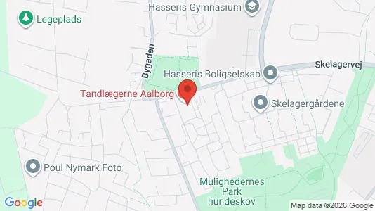 Kontorlokaler til leje i Aalborg Centrum - kort over placeringen