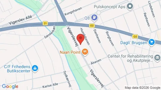 Boligudlejningsejendomme til salg i Valby - kort over placeringen