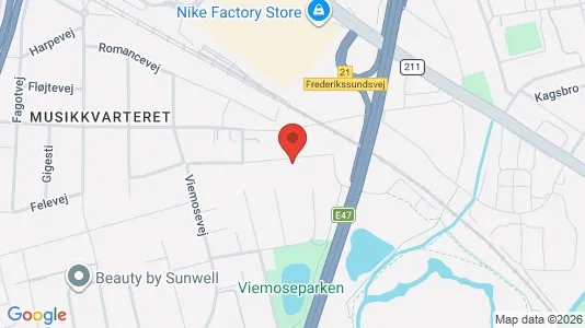Lagerlokaler til salg i Herlev - kort over placeringen