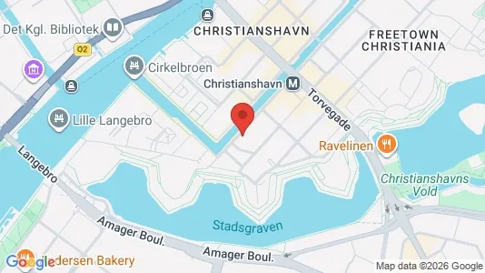 Kontorlokaler til leje i København K - kort over placeringen
