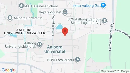 Erhvervslejemål til salg i Aalborg Øst - kort over placeringen