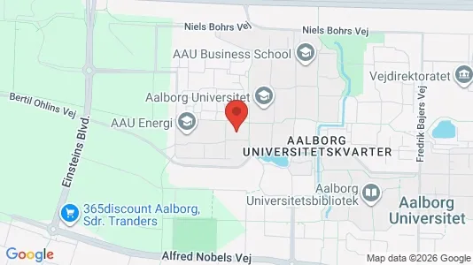 Erhvervslejemål til salg i Aalborg Øst - kort over placeringen