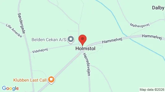 Boligudlejningsejendomme til salg i Gjern - kort over placeringen