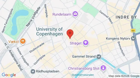 Kontorlokaler til leje i København K - kort over placeringen