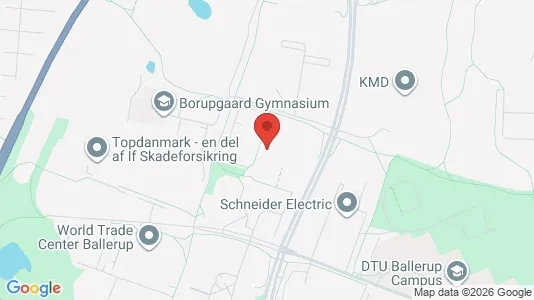 Kontorlokaler til leje i Ballerup - kort over placeringen