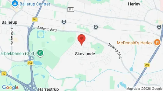 Erhvervslejemål til leje i Skovlunde - kort over placeringen