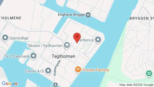 Garager til salg i København SV - kort over placeringen