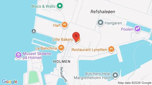Kontorlokaler til leje i København K - kort over placeringen