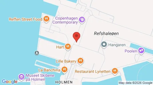 Erhvervslejemål til leje i København K - kort over placeringen
