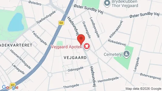 Boligudlejningsejendomme til salg i Aalborg Centrum - kort over placeringen